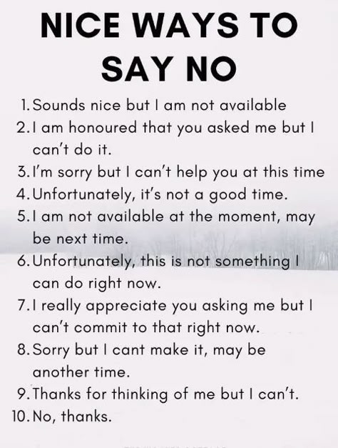 Ways To Say No, Work Etiquette, Ways To Say Said, Thinking Of You Quotes, Best Friend Forever, Etiquette And Manners, Business Writing, Words To Use, English Writing