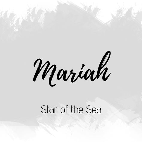 Mariah Name Meaning, Mariah Name, Purple Names, Fantasy Character Names, Chicano Lettering, Sign Language Words, Daughter Poems, Unique Girl Names, Sweet Baby Names