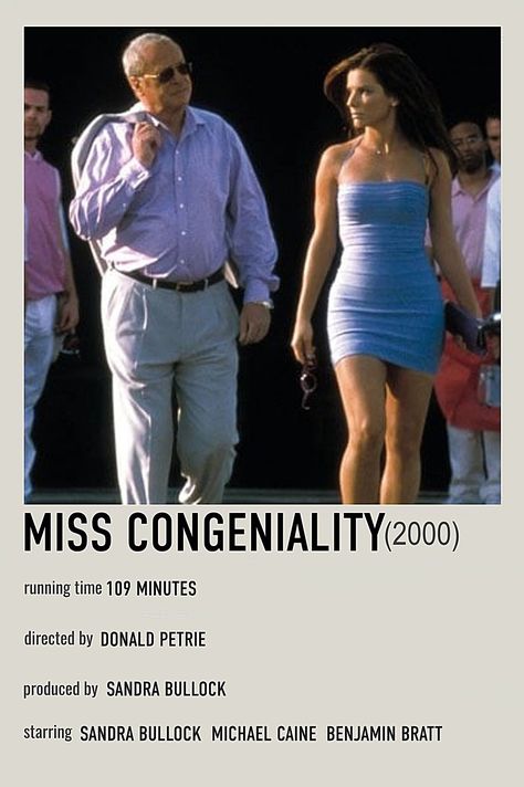 Miss Congeniality Movie, Ms Congeniality, Gracie Hart, Chick Flick Movies, Benjamin Bratt, Amazon Prime Movies, Prime Movies, Movies To Watch Teenagers, Miss Congeniality