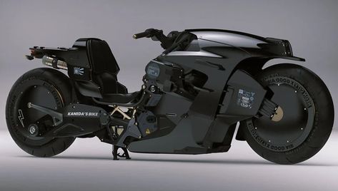 Kaneda Bike, Bike Courier, Concept Vehicles Sci Fi, Мотоциклы Cafe Racers, Red Motorcycle, City Vehicles, Reverse Trike, Motorbike Design, Futuristic Motorcycle