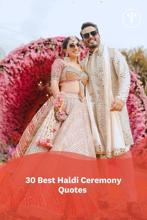 Make your Haldi function much more special by wishing your loved ones with these super fun & heartfelt Haldi ceremony quotes! Caption For Haldi Ceremony Pics, Haldi Ceremony Quotes For Bride, Haldi Quotes For Bride, Haldi Quotes For Instagram, Haldi Quotes, Haldi Ceremony Quotes, Haldi Captions, Haldi Function, Cute Captions