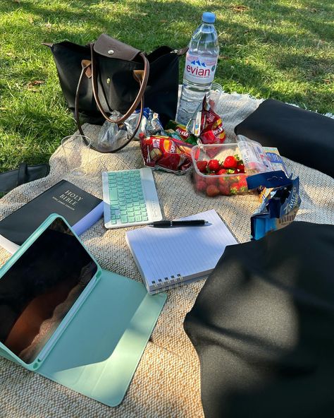 Picnic 🧺 and bible study ✝️💜 Bible Study Picnic, Bible Study With Friends, Bible Study Date, Study Picnic, Study Date, Business Launch, How To Improve Relationship, Prayer Board, Bible Study