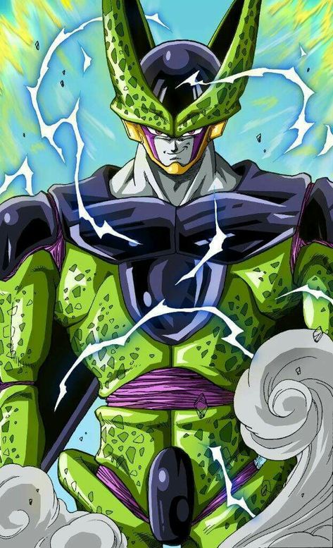 Perfec Cell ☣ Sector 8 ☣ Siguenos ✅  o mira otros de nuestros tableros⏺ Cell Perfect Form, Cell Dbz, Body Armor Tattoo, Perfect Cell, Dragon Ball Tattoo, Dragon Ball Wallpaper Iphone, Dragon Ball Art Goku, Dragon Ball Image, Dragon Balls