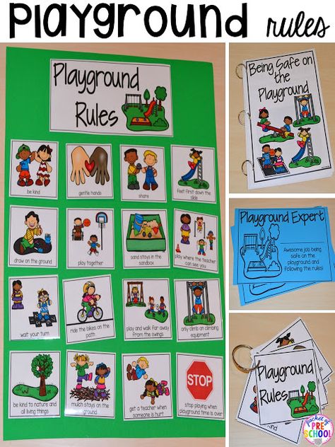 Routines To Teach, Recess Rules, Playground Rules, Preschool Rules, Student Certificates, Rules Poster, Welcome To School, School Lesson Plans, Kindergarten Lesson Plans