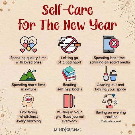 Self Care Holidays, New Years Self Care, New Years Mental Health, Self Care Resolutions, New Year Mental Health, January Self Care, New Year Self Care, Holiday Self Care, Blessing Manifesting