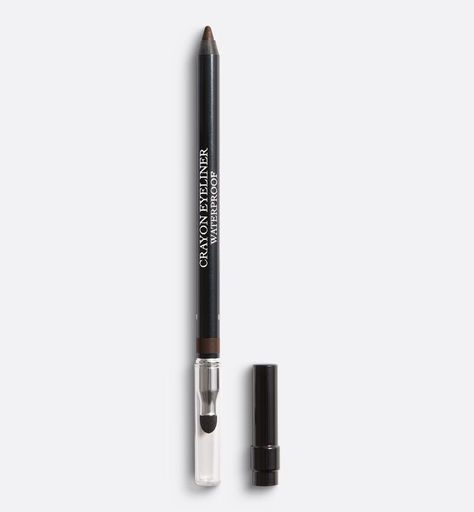 EYELINER WATERPROOFLong-wear waterproof eyeliner pencil# 594 Intense Brown Dior Skincare, Makeup Dior, Brown Liner, Dior Fragrance, Eye Pencils, Waterproof Eyeliner Pencil, Eyeliner Waterproof, Brown Eyeliner, Makeup Board