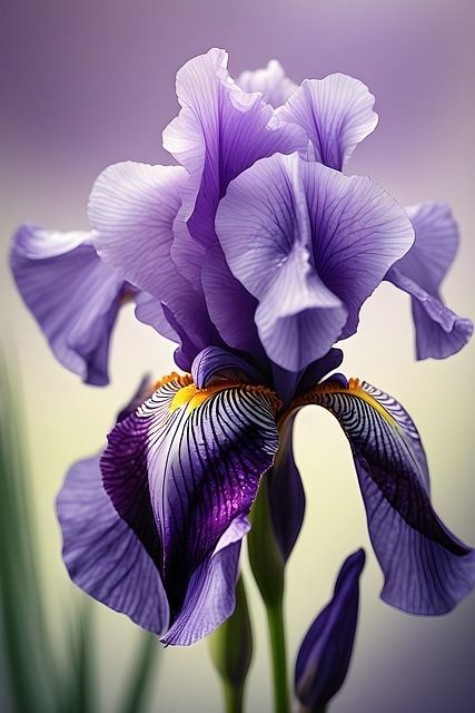 Download free HD stock image of Nature Flower Purple Images, Blue Iris Flowers, Purple Iris Flowers, Flower Reference, Decoupage Glass, Flower Painting Canvas, Blue Iris, Iris Flower, Flowers Purple