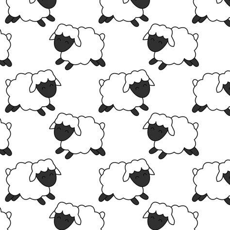 Sheep Clipart, Sheep Vector, Sheep Pattern, Sheep Print, Funny Sheep, Eid Stickers, Cute Vector, Heart Vector, Miniature Embroidery