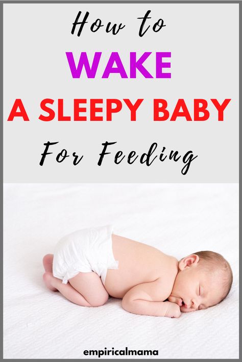 Newborn needs to be fed every 2-3 hours or on demand during first few weeks of their life. But what should you do when newborn won’t wake up to eat? Read on to learn should you or should you not wake a sleepy baby to feed, tips for breastfeeding a sleepy baby and much more. #howtowakeasleepybaby, #wakeasleepybaby #wakeasleepybabyforfeeding How Much Should My Newborn Be Eating, How To Keep Newborn Awake During The Day, Newborn Wake Windows, Traveling With A Newborn, 7 Week Old Baby, Tips For Newborns, Pregnancy Remedies, Newborn Sleep Schedule, Baby Guide