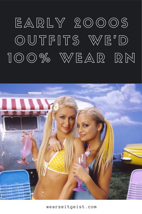 You heard it here first, fashion-lovers. Early 2000s fashion is making a major comeback in 2021! From all-leopard outfits to tube tops to exposed thongs, here are the early 2000s trends worth trying. We rounded up the best early 2000s outfits from Britney Spears, Paris Hilton, Christina Aguilera, and more! Christina Aguilera And Paris Hilton, 2000 Fits, 2000s Items, 00s Fashion Trends Early 2000s, Early 2000s Fashion Outfits Party, 2000s Era, Late 90s Fashion Early 2000s, Early 2000s Party Outfits, 2000 Outfits Early 2000s Fashion Trends