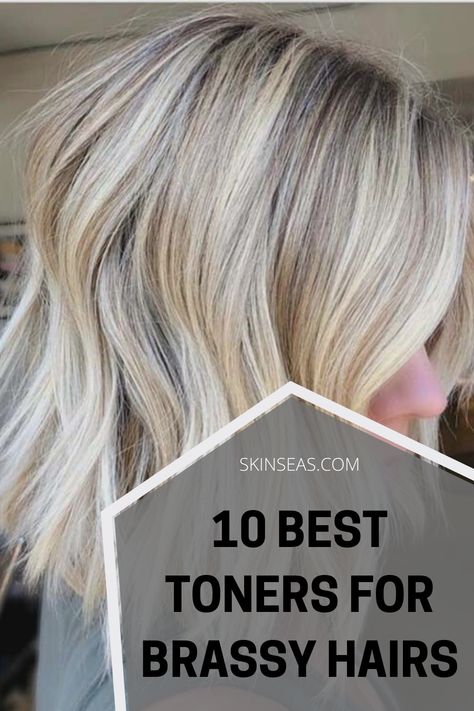 Best Hair Toner, Best Blonde Toner, Toner For Brassy Hair, Toner For Bleached Hair, Toning Blonde Hair, White Hair Toner, Brassy Blonde Hair, Toner For Blonde Hair, Aveda Hair Color