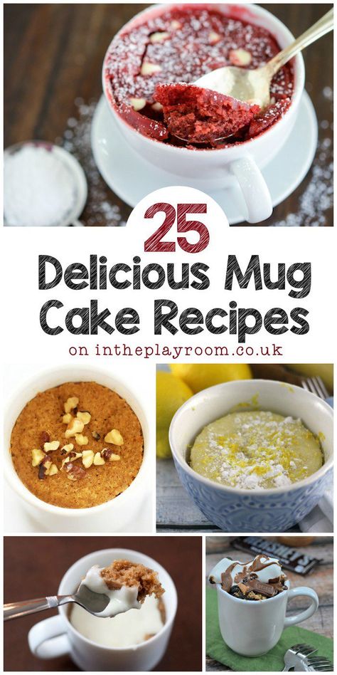 Mug Cake With Frosting, Lemon Caramel, Mug Dessert Recipes, Cinnamon Mug Cake, Cake With Frosting, Mug Cake Recipes, Microwave Mug Recipes, Nutella Mug Cake, Cakes Simple