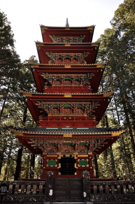 Nikko Toshogu five-story pagoda, Japan Pagoda Japan, Toshogu Shrine, Festival Japan, Tokugawa Ieyasu, Nikko, Spring Festival, Unesco World Heritage Site, Unesco World Heritage, Heritage Site