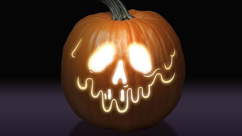 Poison Apple Pumpkin Pattern Snow White Pumpkin Carving, Poison Apple Pumpkin Carving, Disney Villain Pumpkin Carving, Evil Pumpkin Carving, White Pumpkin Carving Ideas, Witchy Pumpkin Carving, Poison Apple Pumpkin, Snow White Pumpkin, Pumpkin Carving Ideas Aesthetic