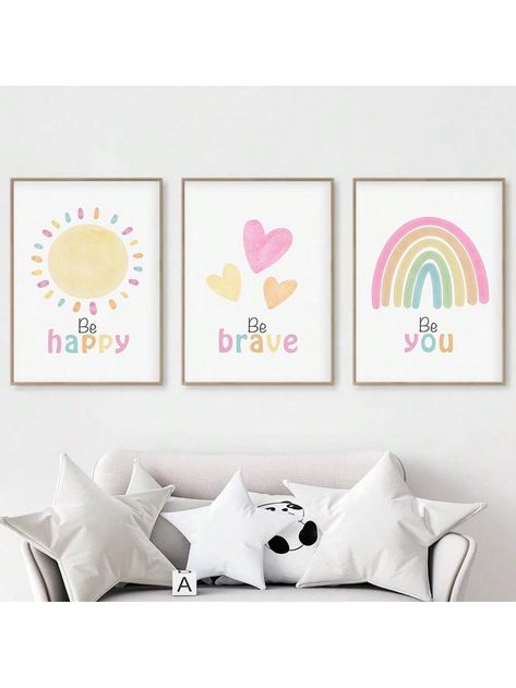 Rainbow nursery decor