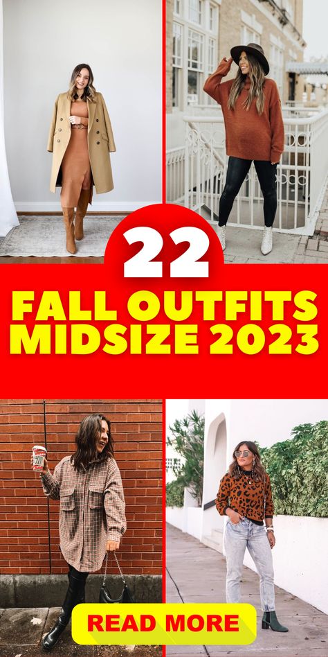 Comfy Casual and Chic: Midsize Women’s Early Fall Outfit Ideas 2023 plus size historical fashion plus size outfits inspiration big and tall clothing eloquii clothes plus two piece sets plus size wedding guest pant suits hippy clothes plus size stores that have plus sizes women shein curve plus #plussize #Comfy #Casual #Chic #Midsize #Womens #Early #Fall #Outfit #Ideas Fall Outfits 2023 Thrift, Fall Looks Midsize, Fall 2023 Comfy Outfits, Fall 2023 Trendy Outfits, Autumn Outfits 40 Plus, Trending Outfits Midsize, Fall Mid Size Outfits 2023, Fall Outfits For Size 10 Women, Autumn Casual Outfits 2023