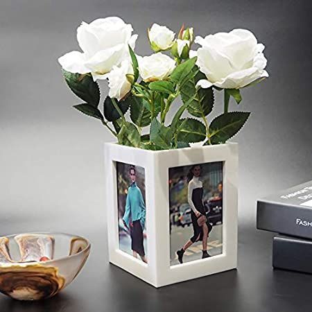 Multi Picture Frame, Cube Desk, Picture Cube, Multi Picture Frames, Photo Cubes, Frame Desk, Vase For Flowers, Multi Picture, Picture Boxes