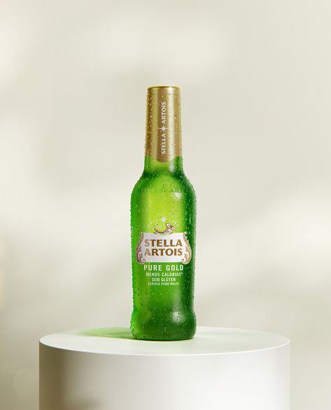 Golden Rice, Stella Artois, Pure Gold, Visual Effects, Key, Pure Products, Drinks, Gold, Design