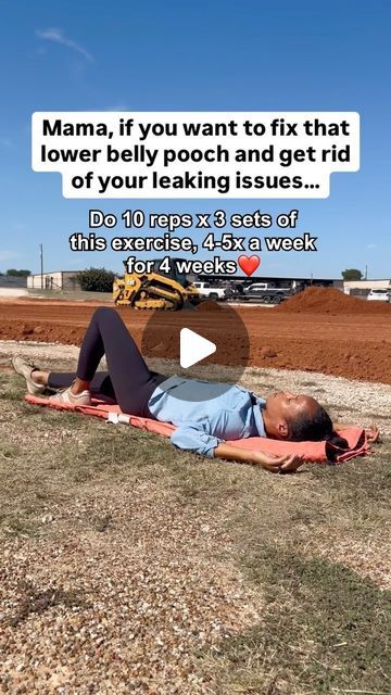 Cert. Mommy Tummy Coach on Instagram: "This is my go-to move! It’s super effective and easy to include in my daily routine (sometimes I like to do it while I’m laying in bed even!) ❤️

➡️ Exhale as you lift and move your leg, inhale as you return to the neutral position. Make sure to keep your back straight on the floor.

Comment NEW ME for more exercises like this! My FREE mommy tummy guide is the perfect place to start🥰

#diastasisrecti #diastasisrectiexercises #pelvicfloorexercises #fitmom #momlife #mombod #postpartumrecovery #postpartumbodylove #postpartumfitness #postpartumjourney #postpartumexercise #pregnancyworkouts #busymomworkout" Busy Mom Workout, Lower Belly Pooch, Diastasis Recti Exercises, Mommy Tummy, Exercises For Beginners, My Daily Routine, Laying In Bed, Mom Bod, Pelvic Floor Exercises