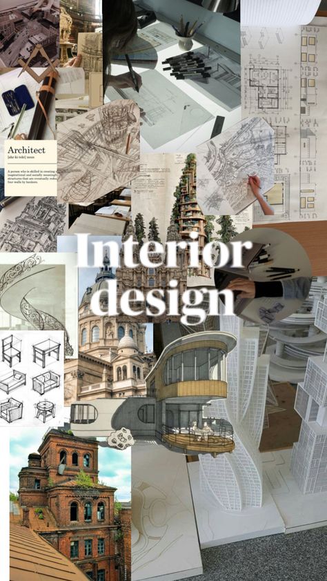 Urban Design Aesthetic, Interior Designer Career Aesthetic, Interior Design Architecture, Interior Design Dream Job Aesthetic, Interior Design Aesthetic Inspiration, Interior Design Career Vision Board, Interior Designer Career, Future Architect Wallpaper Aesthetic, Architecture Study Motivation