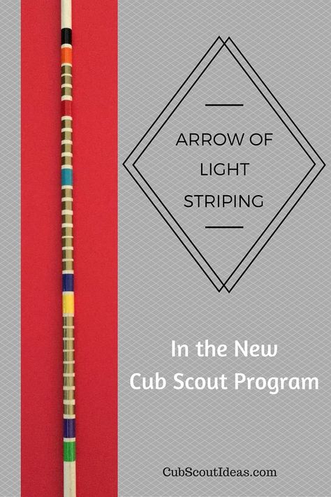 The Arrow of Light is Cub Scout’s highest rank. In many packs, it’s customary to honor Arrow of Light recipients with a plaque, a ceremonial arrow or both. One of the traditions observed by many packs is to put stripes on the shaft of the arrow to symbolize the boys’ achievements during their Cub Scout … Aol Crossover Gifts, Arrow Of Light Arrows, Arrow Of Light Plaque, Arrow Of Light Ceremony, Arrow Of Light Award, Arrow Of Light, Cub Scouts Bear, Tiger Scouts, Cub Scout Crafts