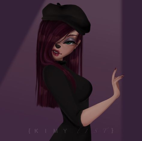 The Goofy Movie, An Extremely Goofy Movie, Extremely Goofy Movie, Beret Girl, Goofy Movie, Deviantart, Fan Art, Fan, Red