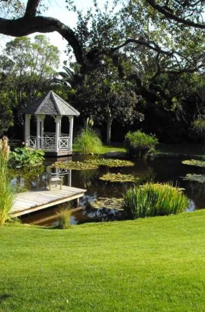 31 Backyard Pond Design Ideas Large Water Features, Large Backyard Landscaping, Farm Pond, Building A Pond, Fountains Backyard, Backyard Gazebo, Backyard Water Feature, Pond Landscaping, Natural Pond