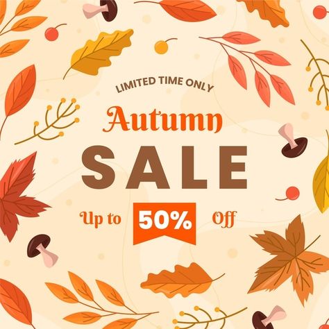 Autumn Design Graphic, Autumn Poster Design, Autumn Graphic Design, Thanksgiving Graphic Design, Black Friday Inspiration, Events Poster, Thanksgiving Labels, Big Sales Banner, Custom Label Design