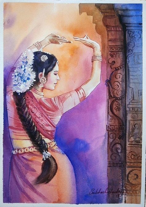 Dance Painting, Indian Traditional Paintings, Modern Indian Art, Dancer Painting, Dancing Drawings, Indian Art Gallery, Dance Paintings, Classical Dance, Beautiful Art Paintings