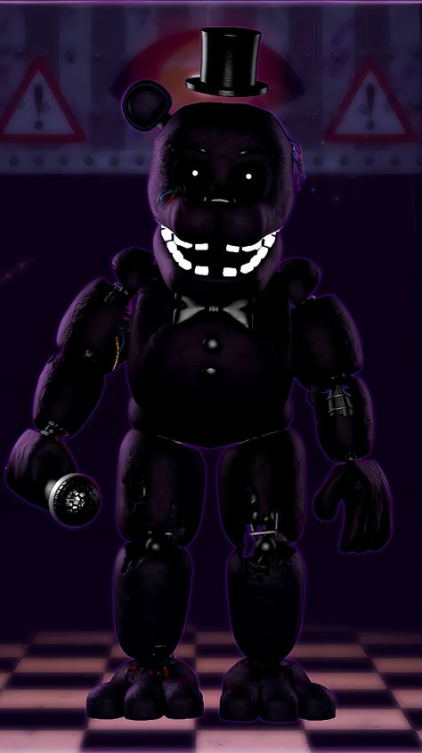 Shadow Freddy Fanart, Freddy Fazbear Wallpaper, Fnaf Shadow Freddy, Creepy Animatronics, Freddy Wallpaper, Fnaf Pictures, Foxy Wallpaper, Shadow Freddy, Shadow Phantom