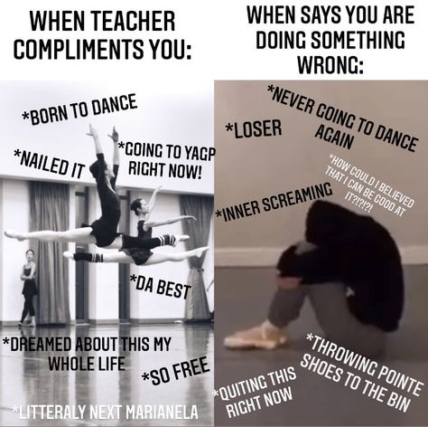 Best Dance Quotes, Only Dancers Will Understand, Dancer Memes Funny, Dance Humor Dancer Problems, Ballet Memes Funny, Ballet Problems, Dance Memes Funny, Yagp Ballet, Ballet Jokes