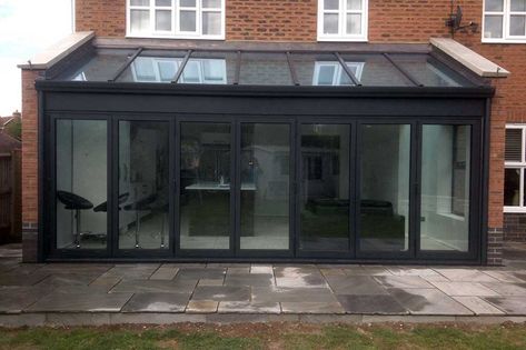 Lean To Conservatory Ideas, 1930s House Extension, Conservatory Home, Small Conservatory, Small House Extensions, Lean To Conservatory, Modern Conservatory, Conservatory Extension, Norway House