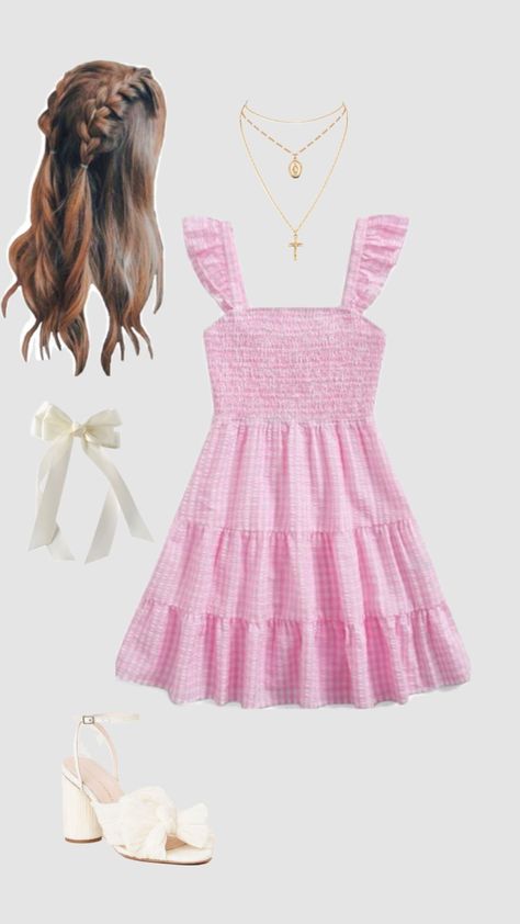 Switzerland Outfits, Trendy Church Outfit, Church Camp Outfits, Dresses Preppy, Cute Church Outfits, Cute Middle School Outfits, Preppy Dress, Church Clothes, Church Fits