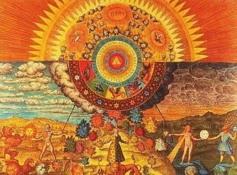 Beautiful balance Esoteric Art, Psy Art, Sacred Geometry, Alchemy, Geometry, New World, Vintage World Maps, The Sun, Spirituality