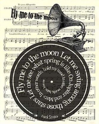 I totes will always think of Stephen when I hear this... Such a ladykiller! Fly Me To The Moon Frank Sinatra, Fly Me To The Moon Aesthetic, Fly Me To The Moon Poster, Fly Me To The Moon Song, Fly Me Too The Moon, Music Homescreen, Frank Sinatra Art, Frank Sinatra Poster, Love Frank Sinatra