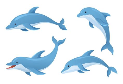 Cute Dolphins, Dolphin Drawing, Dolphin Images, Cartoon Dolphin, Graffiti Drawing, Sea Theme, Cute Doodle Art, Ceramics Projects, Book Images