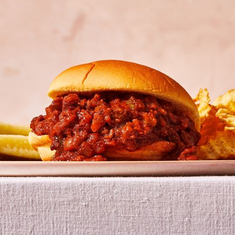 Gochujang Sloppy Joes Recipe | Bon Appétit Napa Cabbage Slaw, Gochujang Recipe, Cozy Recipes, Sloppy Joe Sauce, Sloppy Joes Recipe, Healthier Recipes, Sloppy Joe, Cabbage Slaw, Private Chef