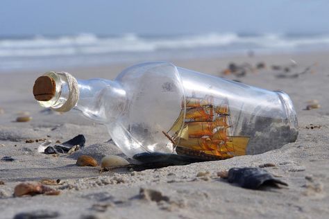 Bottle Ship, Boat In A Bottle, Sniffing Glue, Finger Paint Art, Pirate Bedroom, Lovely Bones, Ship In Bottle, Ship In A Bottle, Pirates Life