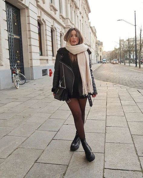 Winteroutfits Chic, Cold Outfits, Paris Outfits, Looks Black, Mode Inspo, Looks Chic, Casual Winter Outfits, Autumn Outfit, Outfits Casual