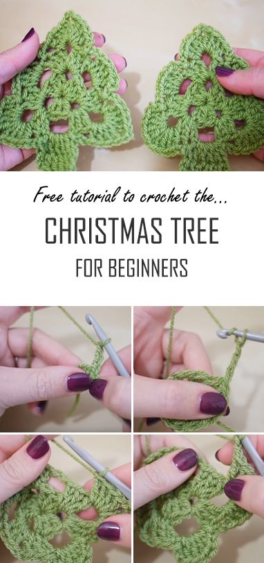 How To Crochet A Christmas Tree Video Tutorials, Crochet Christmas Tree Garland Pattern Free, Crochet Christmas Decorations Easy, Crochet Christmas Ornaments Tutorial, Christmas Crochet Ornaments Free, Beginner Crochet Christmas Ornaments, Crochet Christmas Tree Decorations Free, Crochet Christmas Trees Pattern Free, Crochet Christmas Tree Ornaments Free Pattern