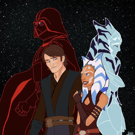 Clone Wars Art, Anakin Vader, Star Wars Anakin, Star Wars Ahsoka, Star Wars Jokes, Star Wars Drawings, Star Wars 2, Star Wars Comics, Bad Batch