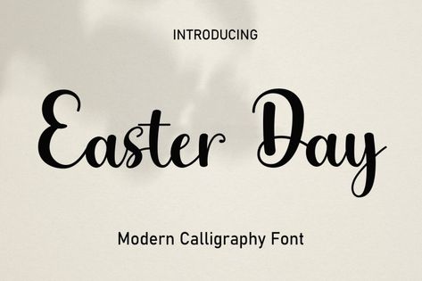 Easter Day Font is an elegantly flowing handwritten font. It features a varying baseline, smooth lines, gorgeous glyphs, and stunning alternates. It maintains its classy calligraphic influences while feeling contemporary and fresh. Fall in love with this font and bring your projects to the highest level! This font is free for personal use. Feel free […] The post Easter Day Font appeared first on Free Font DL. Easter Fonts, Modern Calligraphy Fonts, Font Generator, Font Download, Handwritten Font, Calligraphy Fonts, Easter Day, Elegant Invitations, Smooth Lines