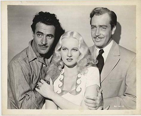 Helen Gilbert, John Howard, and Gilbert Roland in Isle of Missing Men (1942) Gilbert Roland, Old Hollywood Actors, John Gilbert, John Howard, Robert Montgomery, Douglas Fairbanks, William Powell, James Cagney, Classic Movie Stars