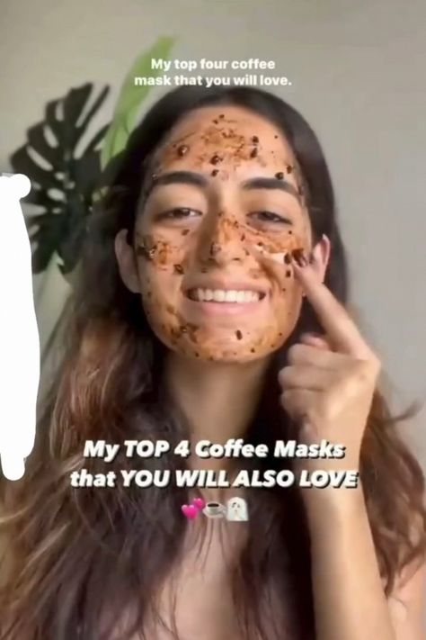 Coffee Hacks For Skin, Coffee For Skin Care, How To Apply Coffee On Face, Coffee Mask For Face Skin Care, Detaining Face Mask, Coffee Skin Care Face Masks, Mask Recipes Face, Coffe Facepack, Summer Face Care Routine