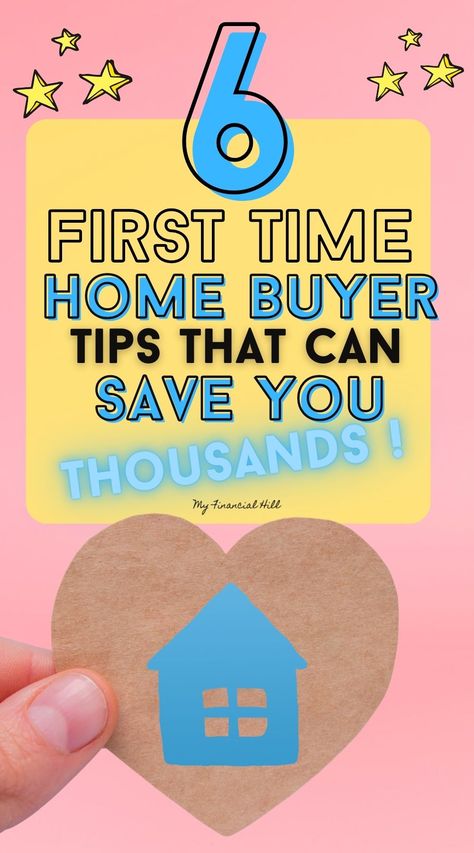 Thinking about buying a house for the first time? Read these 6 very important tips that can help you save thousands of dollars. I wish someone told me these things before buying my first home. These valuable tips can save you so a lot of stress and money. Buying a House First Time | Buying First Home | First Time Home Buyer Tips | First Home #firsttimehomebuyer #buyingahouse #firsthouse First Time Home Buyer Tips, Home Buyer Tips, Real Estate Investing Rental Property, House Purchase, Homeowner Tips, Buying First Home, Mortgage Marketing, My First Home, First Time Home Buyer