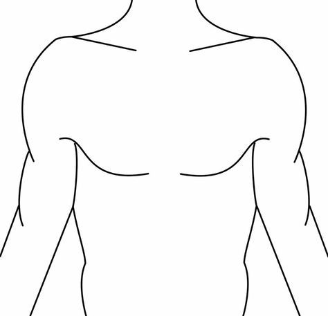 Template Celt Tattoo, Blank Body Template Tattoo Designs, Arm Outline Template, Body Template For Tattoo Placement, Body Template For Tattoos, Chest Tattoo Template, Tattoo Body Template, Blank Human Body Outline, Tattoos Torso