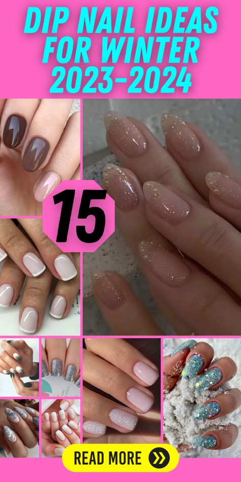 Christmas Dipping Powder Nails, Gel Dip Powder Nails Designs, Sns Winter Nails Ideas, Dip Colors For Nails Winter, Winter Color Nails Dip, Powder Nail Colors Dipping, Dip Nails For New Years, Powder Nail Designs Dip, Elegant Dip Powder Nails