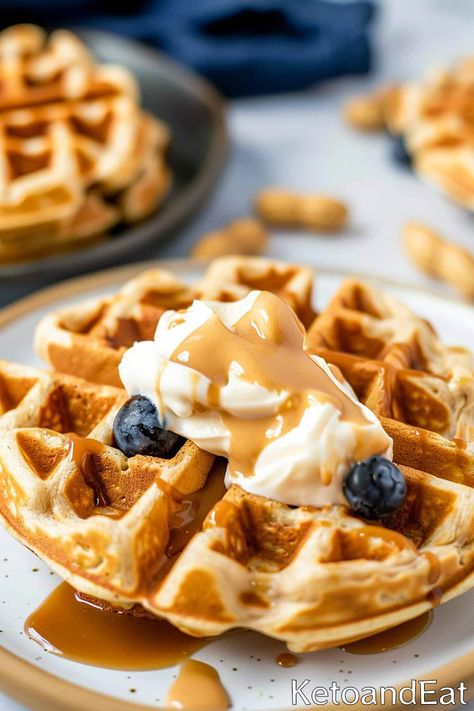 Keto Peanut Butter Waffles Waffles With Peanut Butter, Peanut Butter Egg Waffle, Peanut Butter Waffles Keto, Best Chaffle Recipe, Low Carb Mini Waffle Maker Recipes, Peanut Butter Chaffle Recipe Keto, Banana Chaffle, Peanut Butter Chaffle, Peanut Butter Waffles