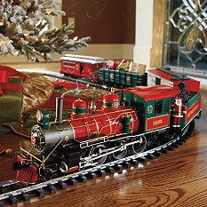 Wonderland Flyer Train Set..."JUST GOTTA HAVE A TRAIN UNDER THE TREE" Christmas Tree Train Set, Christmas Tree Train, Christmas Train Set, Christmas Express, Toy Trains Set, Town Ideas, Train Miniature, Train Sets, Christmas Town