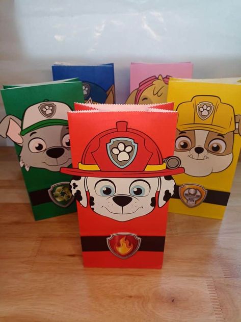 20 Paw Patrol Birthday Party Ideas - Lady Celebrations Rocky Paw Patrol Birthday Party, Backyard Paw Patrol Birthday Party, Paw Patrol Treat Bags, 4th Birthday Party For Boys Paw Patrol, Paw Patrol Birthday Party Girl, Paw Patrol 3rd Birthday Party For Boy, Sky Paw Patrol Party Ideas, Paw Patrol 3rd Birthday Party, Birthday Cake Paw Patrol